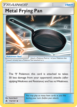 Metal Frying Pan z edície Forbidden Light, karta č.112