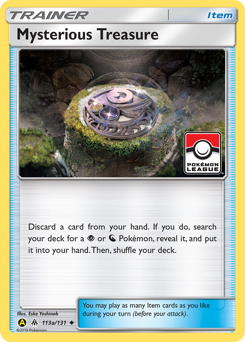 Mysterious Treasure z edície Forbidden Light, karta č.113a