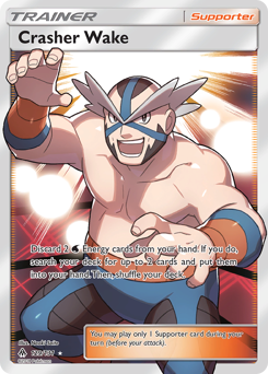 Crasher Wake z edície Forbidden Light, karta č.129