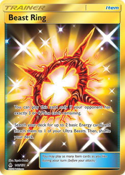 Beast Ring z edície Forbidden Light, karta č.141