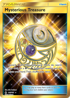 Mysterious Treasure z edície Forbidden Light, karta č.145