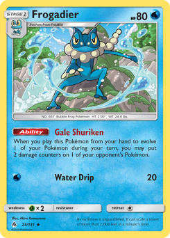 Frogadier z edície Forbidden Light, karta č.23