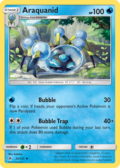 Araquanid z edície Forbidden Light, karta č.33