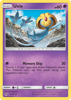 Uxie z edície Forbidden Light, karta č.41