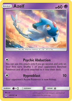 Azelf z edície Forbidden Light, karta č.43