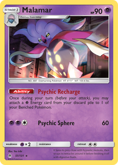 Malamar z edície Forbidden Light, karta č.51