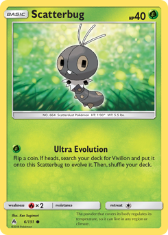 Scatterbug z edície Forbidden Light, karta č.6