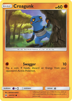 Croagunk z edície Forbidden Light, karta č.63