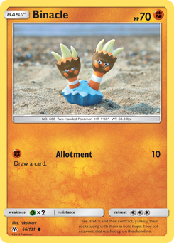 Binacle z edície Forbidden Light, karta č.66