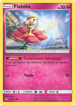 Flabébé z edície Forbidden Light, karta č.83