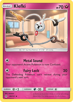 Klefki z edície Forbidden Light, karta č.89