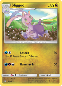 Sliggoo z edície Forbidden Light, karta č.93