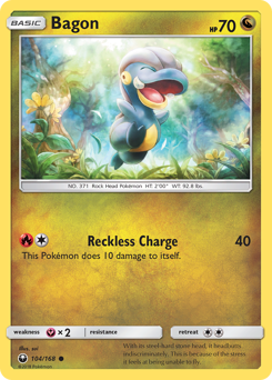 Bagon z edície Celestial Storm, karta č.104