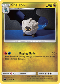 Shelgon z edície Celestial Storm, karta č.105