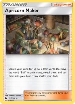 Apricorn Maker z edície Celestial Storm, karta č.124