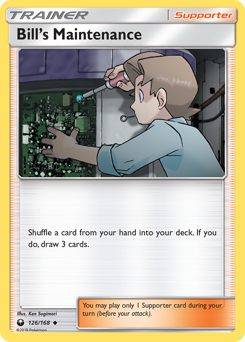 Bill's Maintenance z edície Celestial Storm, karta č.126