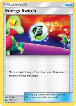 Energy Switch z edície Celestial Storm, karta č.129