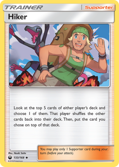 Hiker z edície Celestial Storm, karta č.133