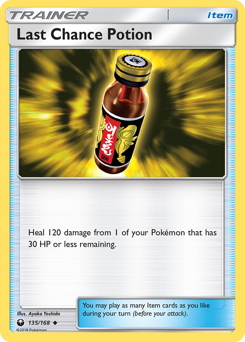 Last Chance Potion z edície Celestial Storm, karta č.135
