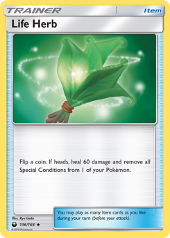 Life Herb z edície Celestial Storm, karta č.136