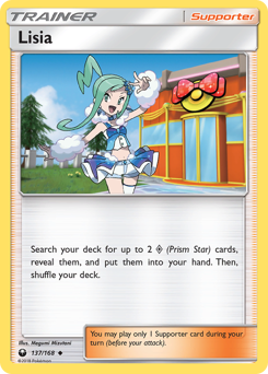 Lisia z edície Celestial Storm, karta č.137