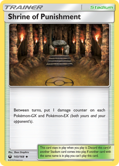 Shrine of Punishment z edície Celestial Storm, karta č.143