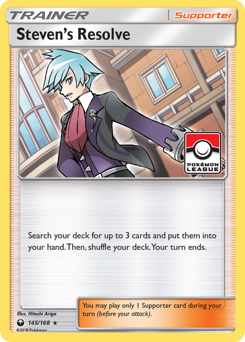 Steven's Resolve z edície Celestial Storm, karta č.145