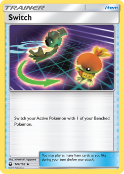 Switch z edície Celestial Storm, karta č.147