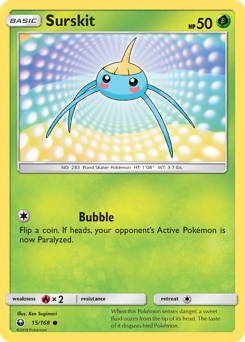 Surskit z edície Celestial Storm, karta č.15
