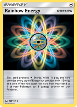 Rainbow Energy z edície Celestial Storm, karta č.151