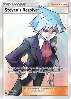 Steven's Resolve z edície Celestial Storm, karta č.165
