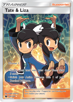 Tate & Liza z edície Celestial Storm, karta č.166
