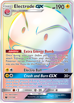 Electrode-GX z edície Celestial Storm, karta č.172