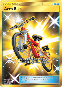 Acro Bike z edície Celestial Storm, karta č.178