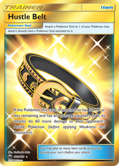 Hustle Belt z edície Celestial Storm, karta č.179