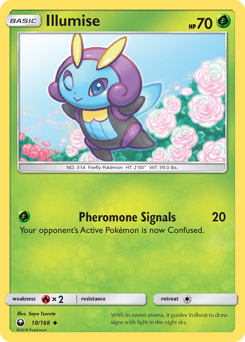 Illumise z edície Celestial Storm, karta č.18