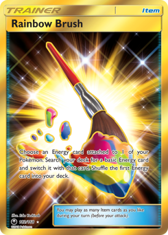 Rainbow Brush z edície Celestial Storm, karta č.182