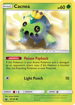 Cacnea z edície Celestial Storm, karta č.19
