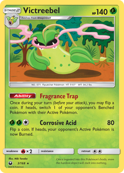 Victreebel z edície Celestial Storm, karta č.3