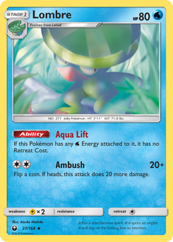 Lombre z edície Celestial Storm, karta č.37