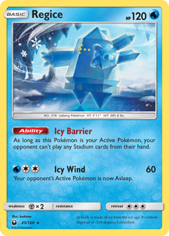 Regice z edície Celestial Storm, karta č.45