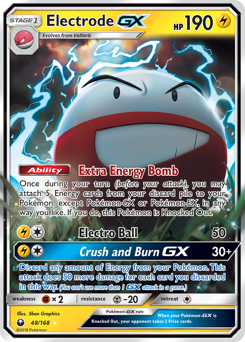 Electrode-GX z edície Celestial Storm, karta č.48