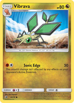 Vibrava z edície Dragon Majesty, karta č.38