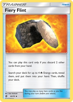Fiery Flint z edície Dragon Majesty, karta č.60