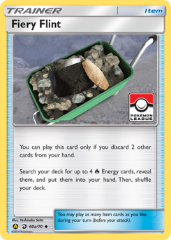 Fiery Flint z edície Dragon Majesty, karta č.60a