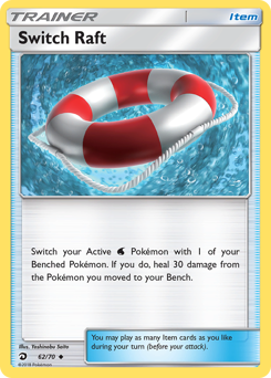 Switch Raft z edície Dragon Majesty, karta č.62