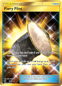 Fiery Flint z edície Dragon Majesty, karta č.76