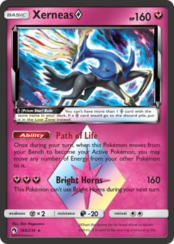 Xerneas ◇ z edície Lost Thunder, karta č.144