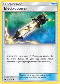 Electropower z edície Lost Thunder, karta č.172