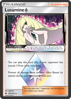 Lusamine ◇ z edície Lost Thunder, karta č.182